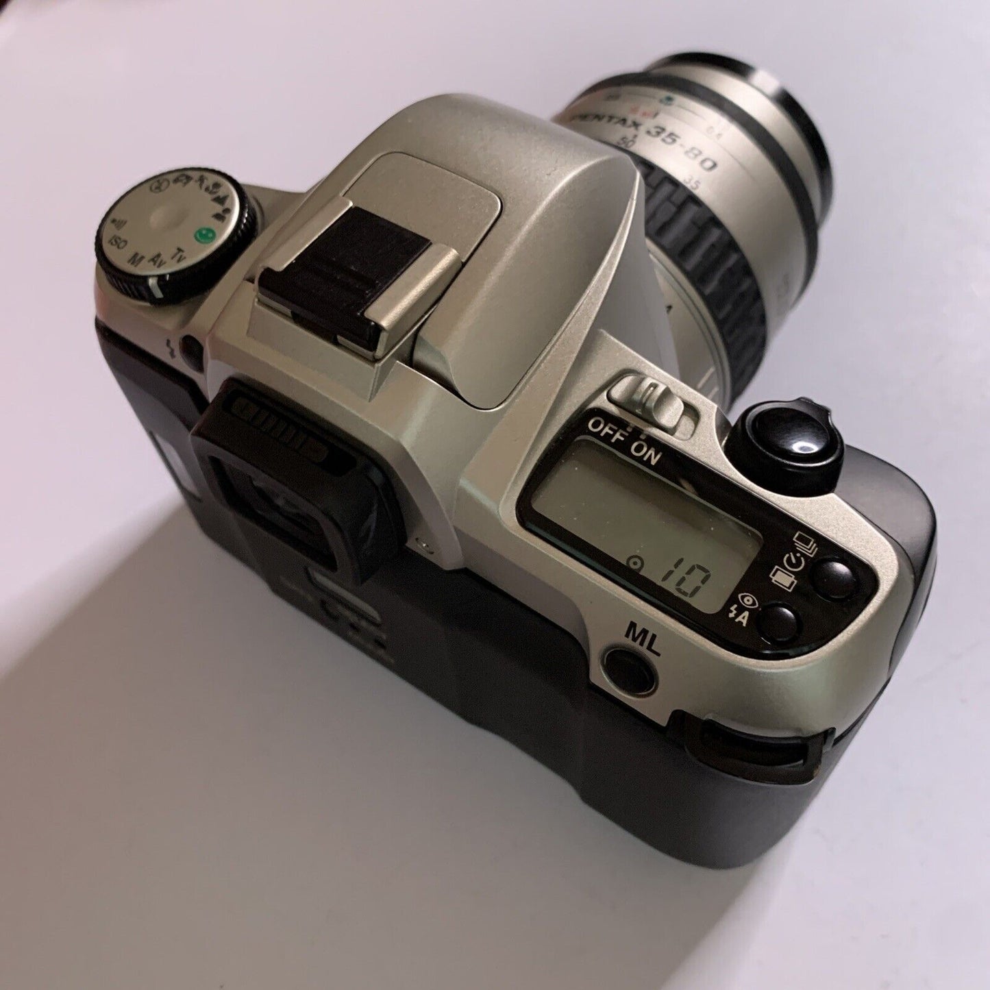 PENTAX MZ-30 SLR Film Camera + SMC Pentax-FA 35-80 Lens Marumi MC-1B Lens Filter