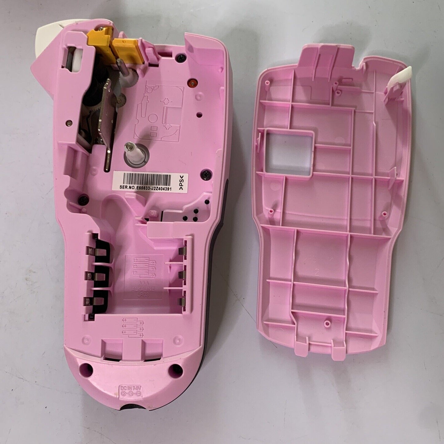 Brother P-Touch PT-1010 Portable Label Maker Pink