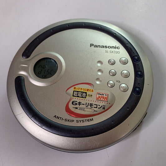 Panasonic SL-SX320 Portable CD Player *For Parts Or Repair - No Disc