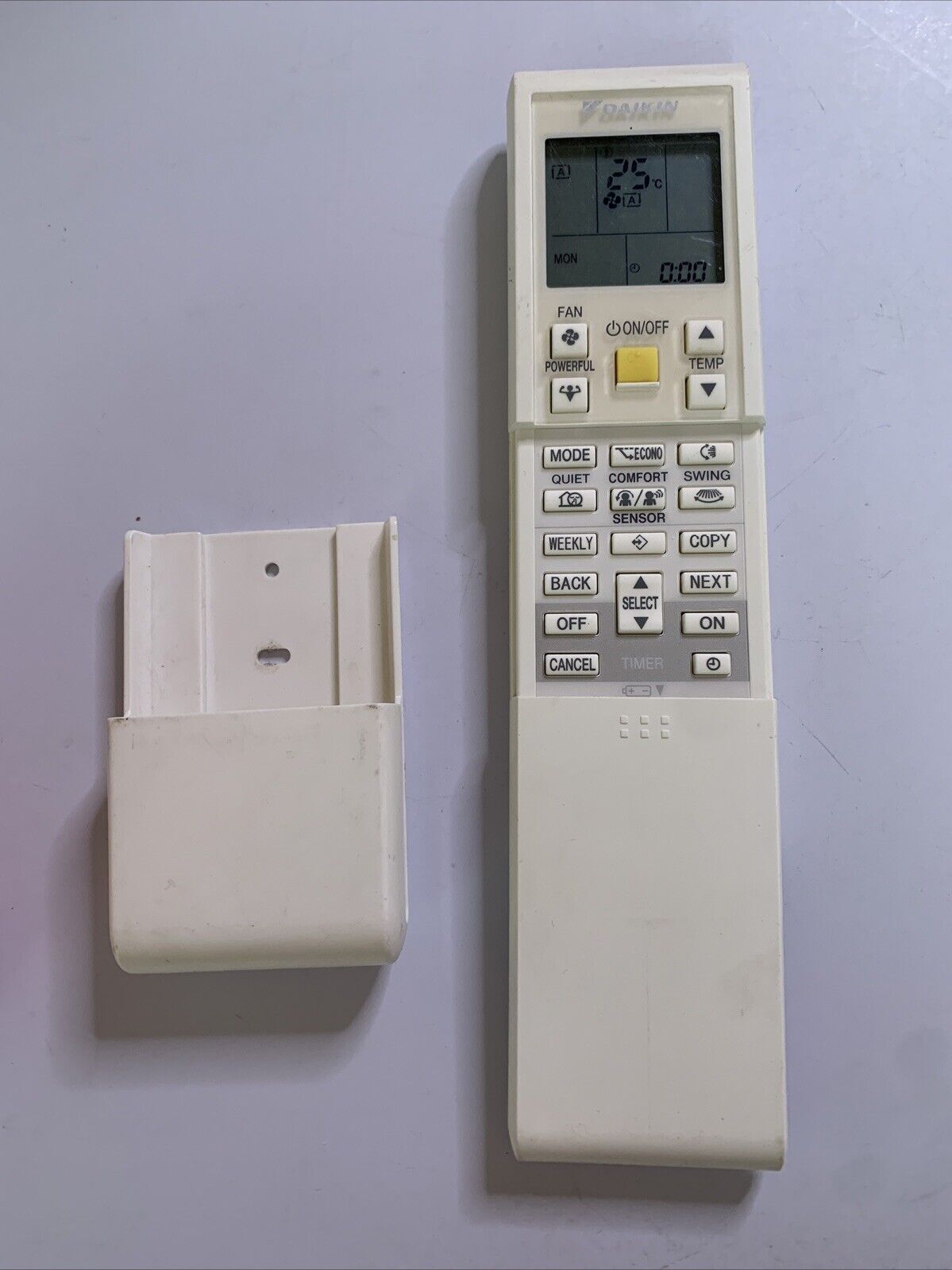 Genuine Daikin Air Conditioner Remote Control ARC452A4 with Wall Bracket