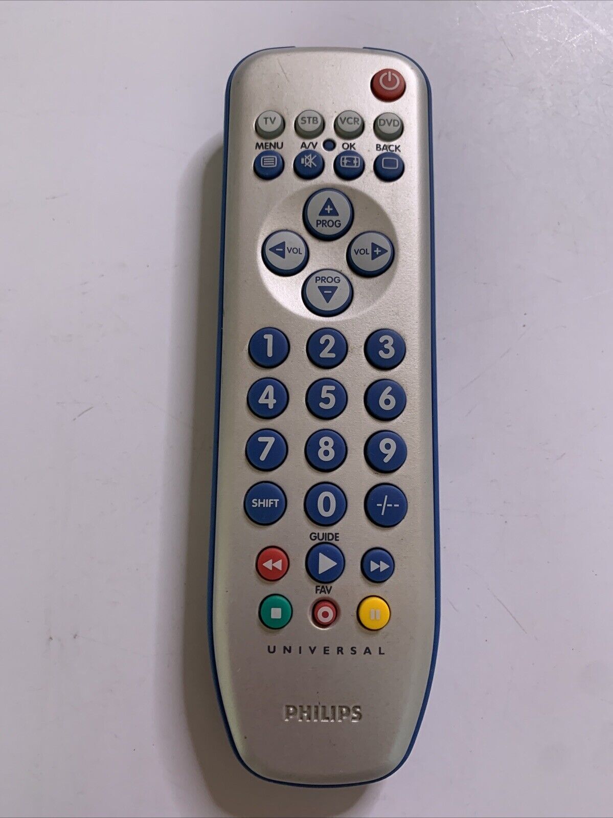 Philips Universal Remote Control PZ1 SRP3004/10 for TV, DVD Player/Recorder VCR