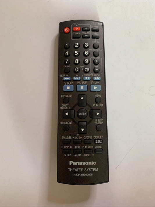 Genuine Panasonic N2QAYB000095 Remote Control DVD Theatre System