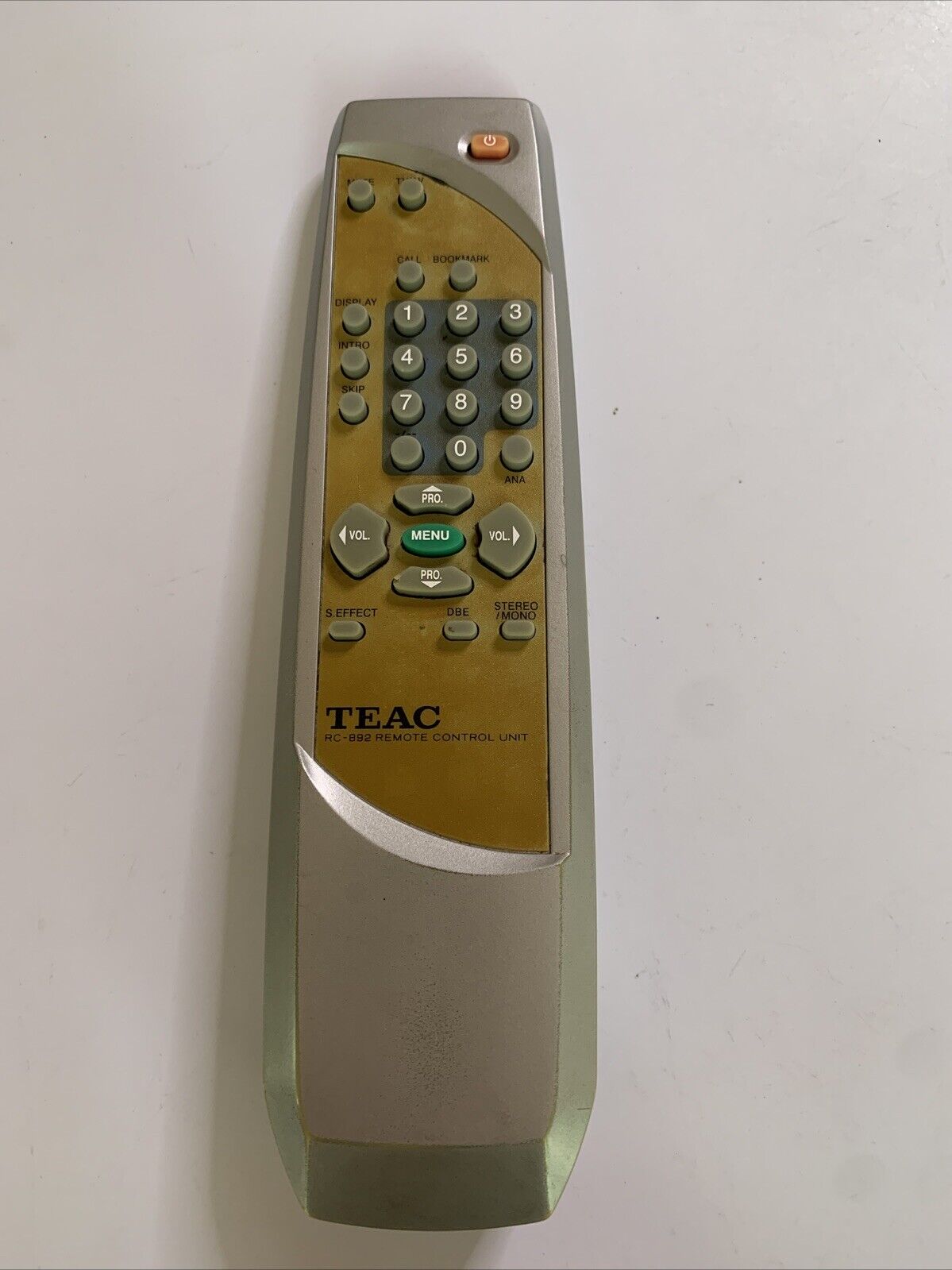 Genuine Teac RC-892 Remote Control for Vintage Retro TV