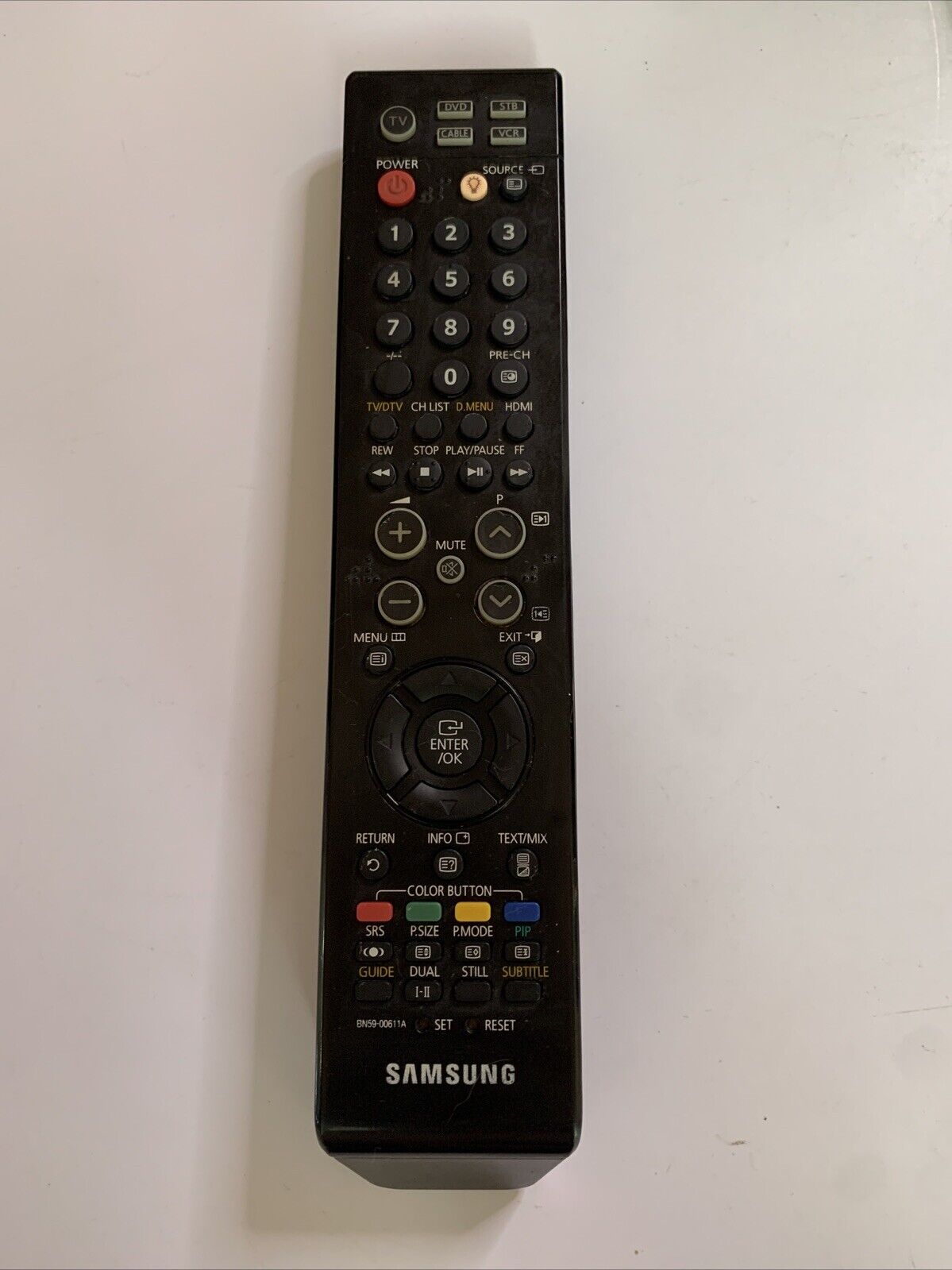Genuine Samsung BN59-00611A Remote Control for Samsung TV DVD VCR STB