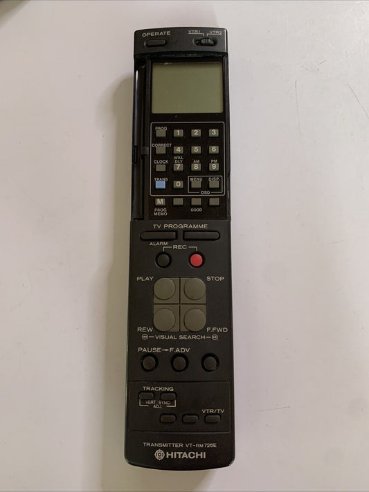 Genuine Hitachi Remote Control VT-RM725E for VCR Player