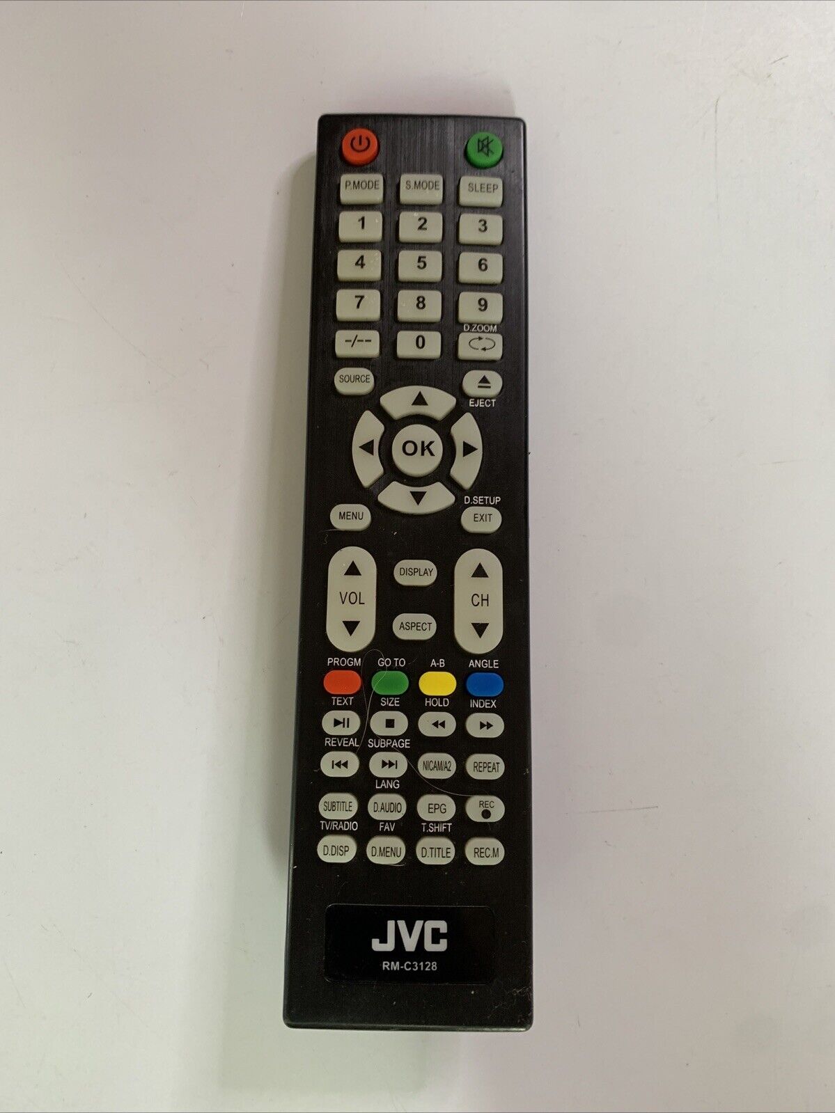 Genuine JVC RM-C3128 Remote Control for TV – Retro Unit