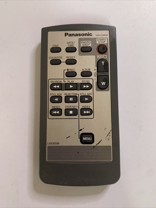 Genuine Panasonic LSSQ0336 Remote Control For Video Camera