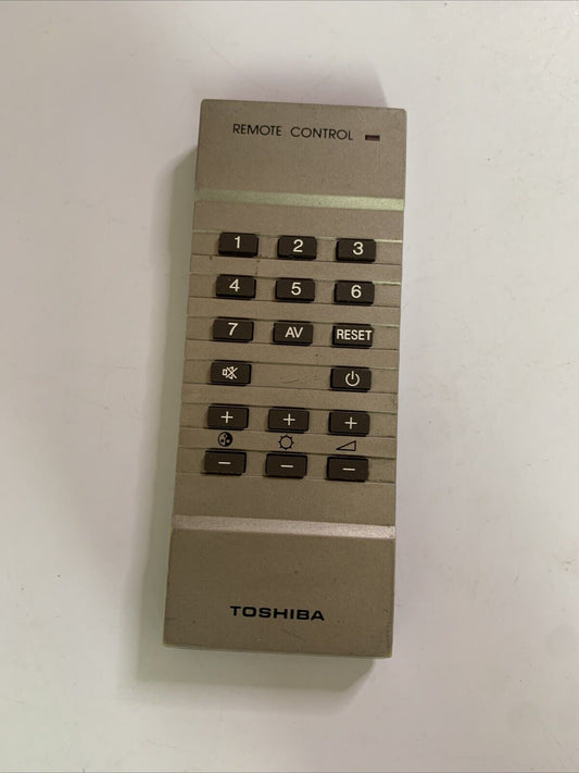 Genuine Toshiba Remote Control CT-923 For Vintage TV *Missing Battery Lid