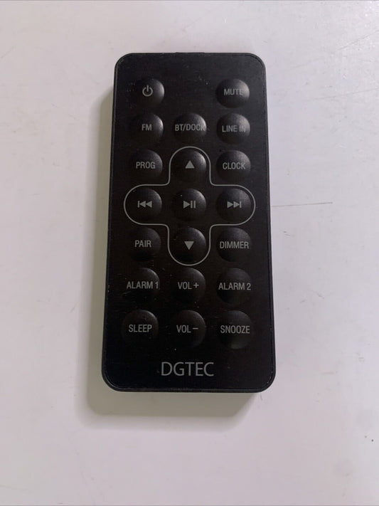 Genuine DGTEC Remote Control For DGTEC Docking Station Alarm Clock