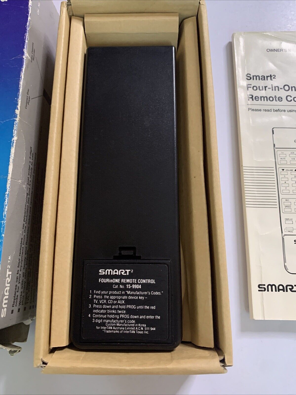 Smart Four In One Universal Remote Control 15-9904 Vintage