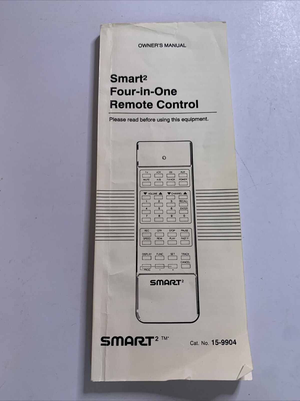 Smart Four In One Universal Remote Control 15-9904 Vintage