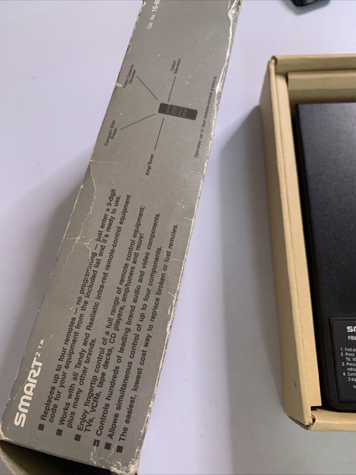 Smart Four In One Universal Remote Control 15-9904 Vintage