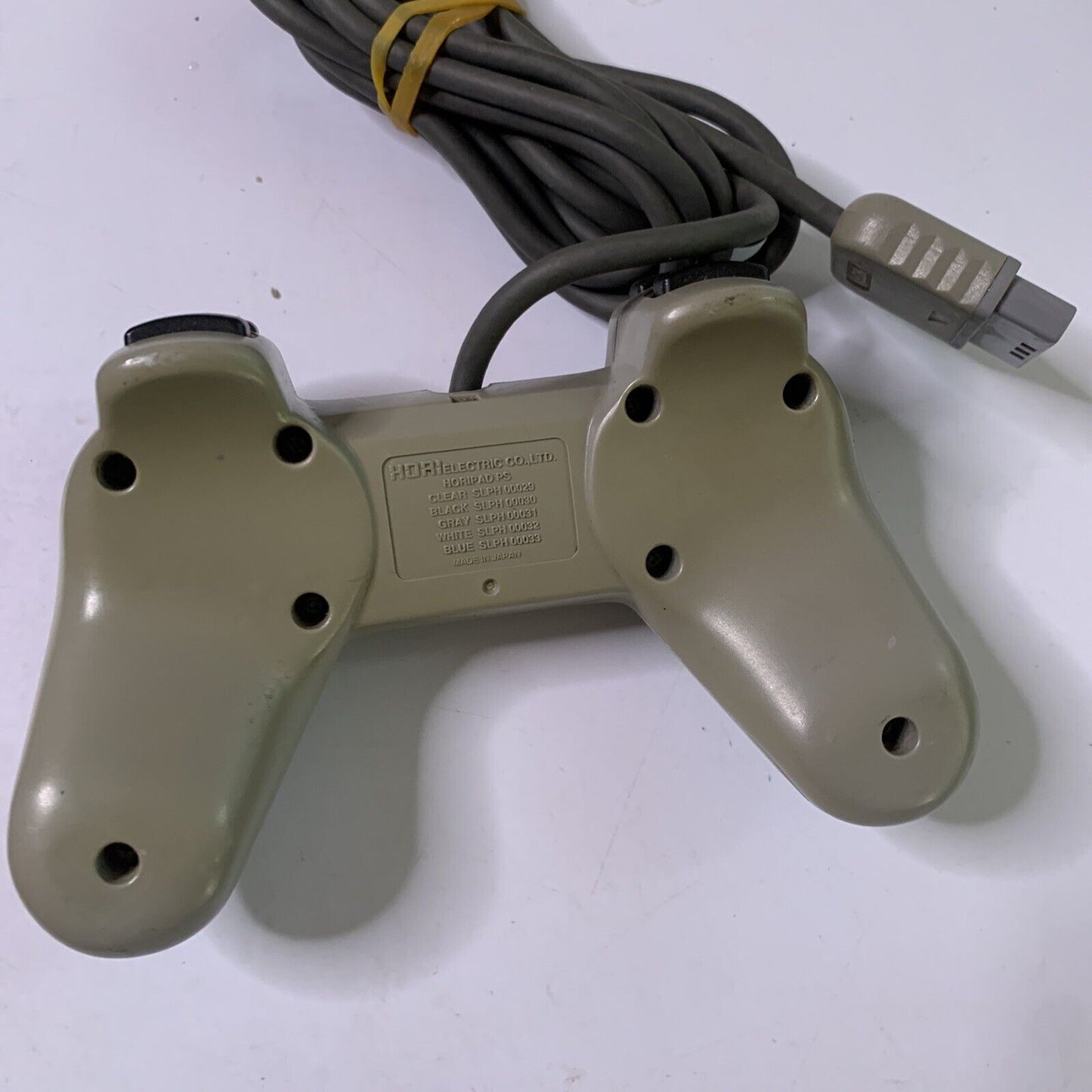 Hori Sony PlayStation PS1 Controller Gamepad Grey SLPH-00031