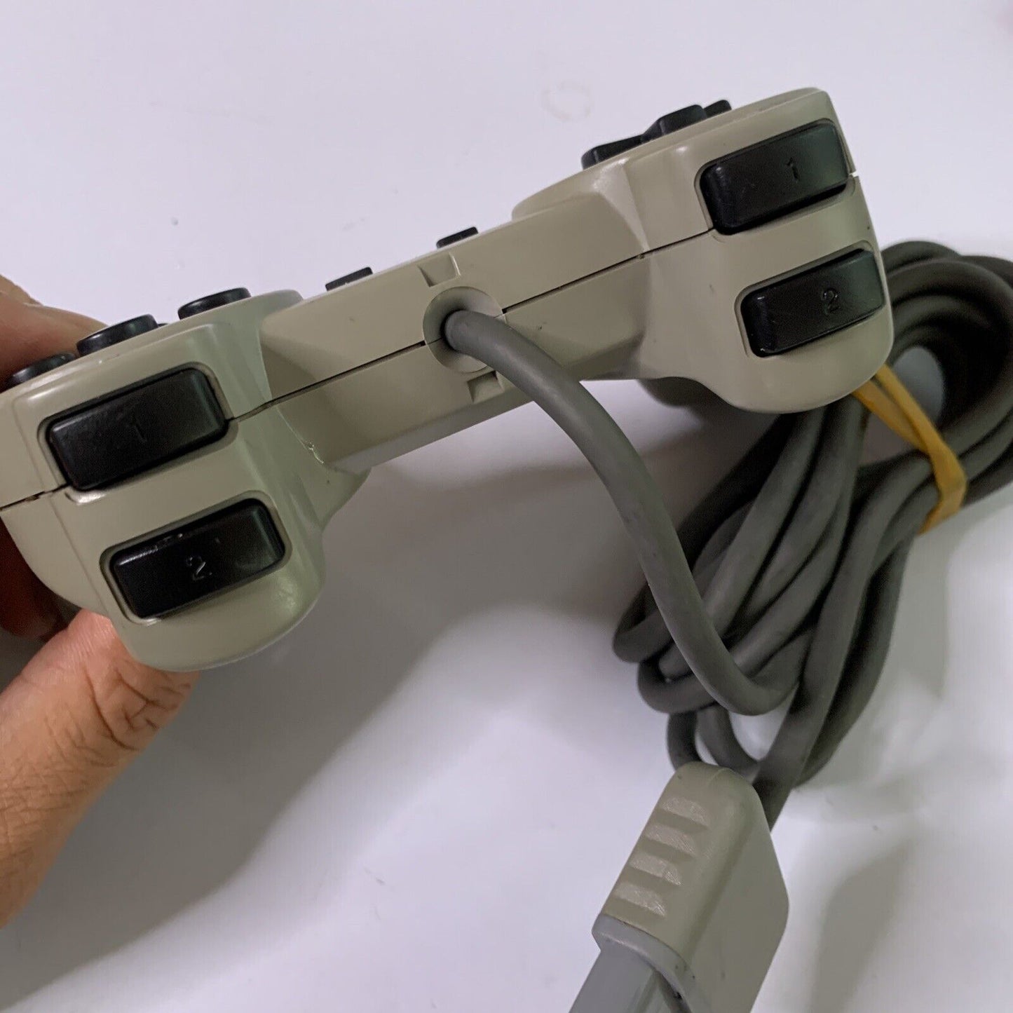 Hori Sony PlayStation PS1 Controller Gamepad Grey SLPH-00031