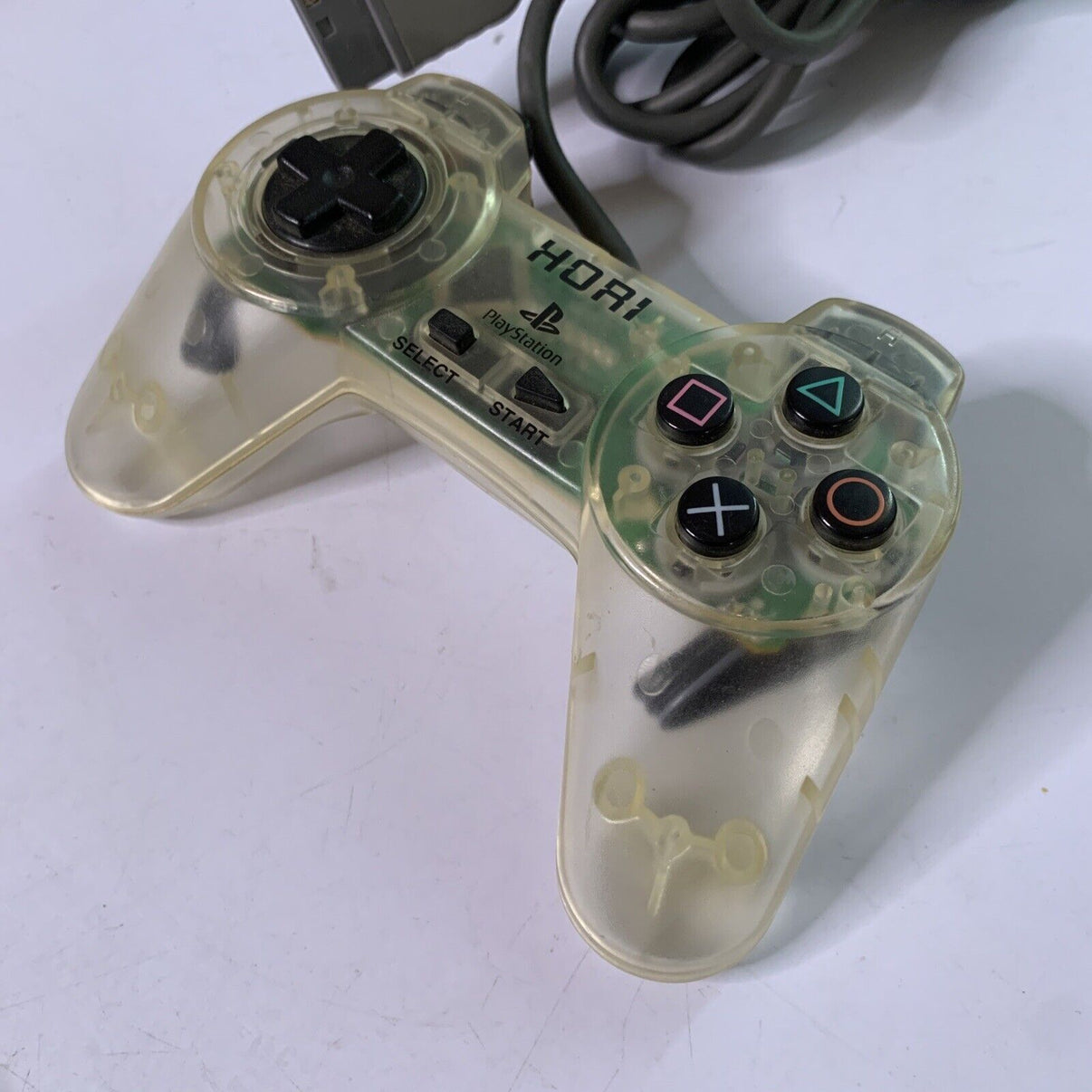 Console Playstation SCPH-5552 - Rouge/Orange Transparent + Manette + Câbles - Consoles Console Playstation SCPH-5552 - Rouge/Orange Transparent + Manette + Câbles - Consoles
