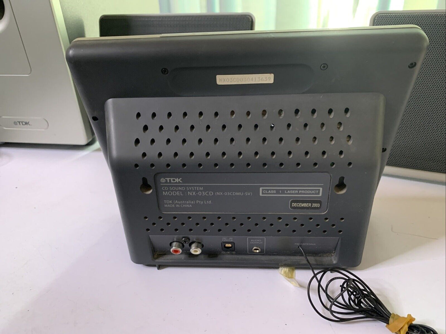 TDK CD Sound System With Subwoofer NX-03CD