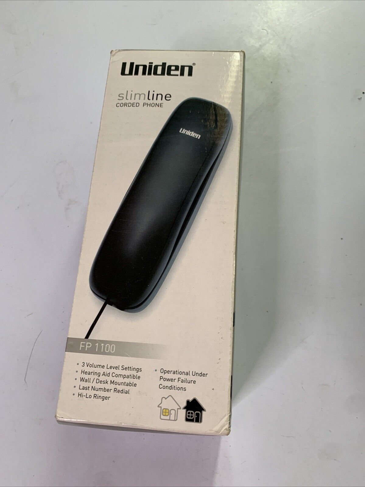 Uniden FP 1100 Corded Phone NBN Compatible Black