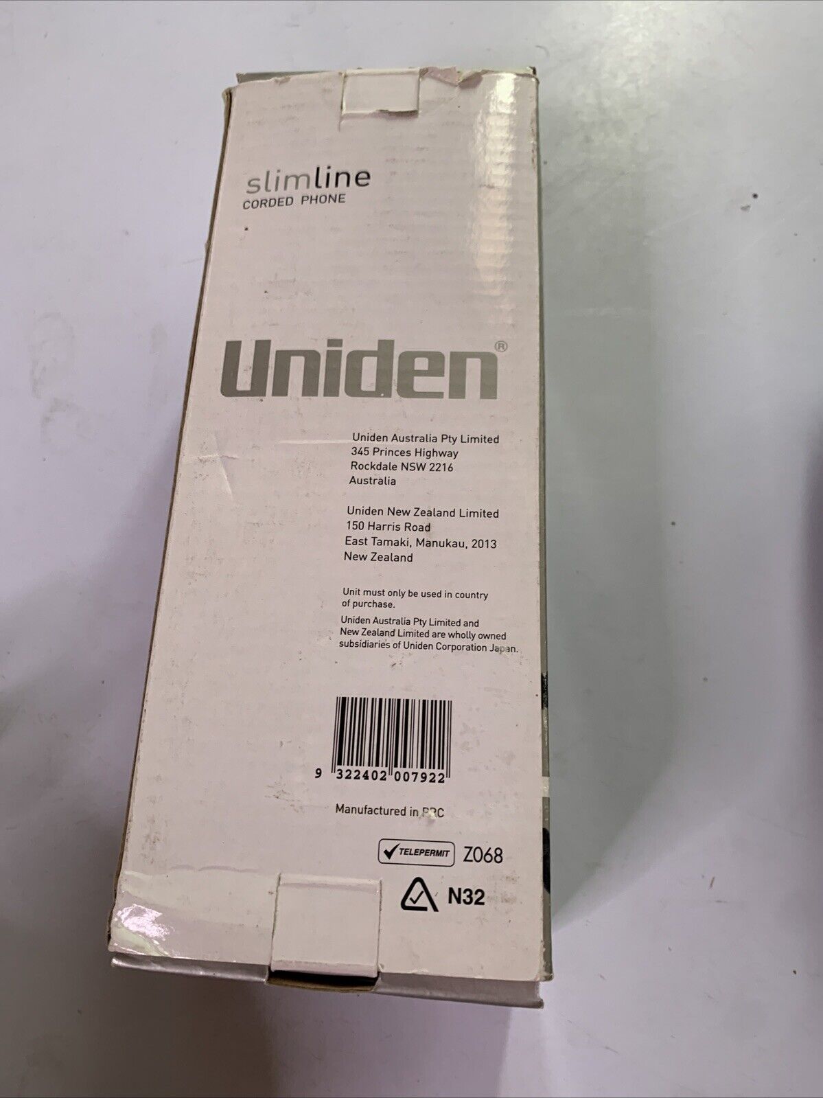 Uniden FP 1100 Corded Phone NBN Compatible Black