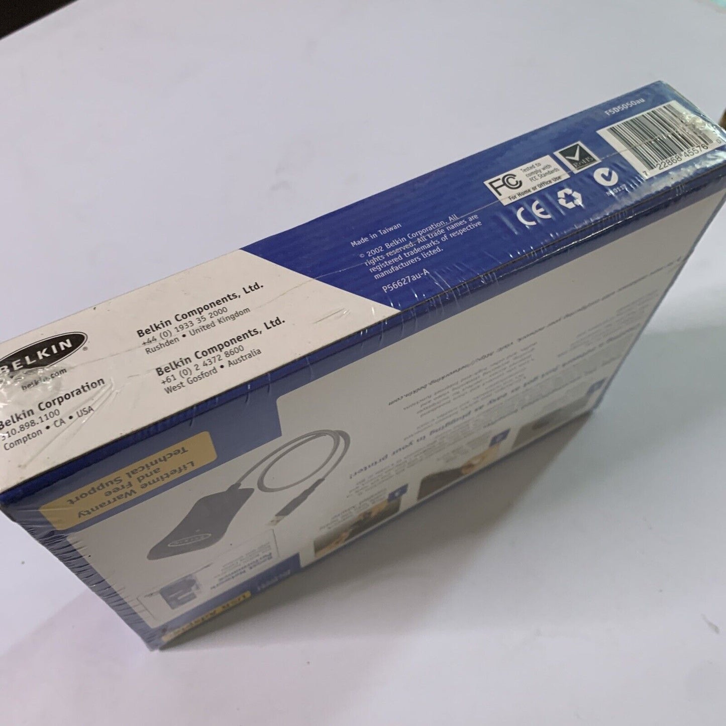 Belkin USB 10/100 Ethernet Adapter NEW Sealed