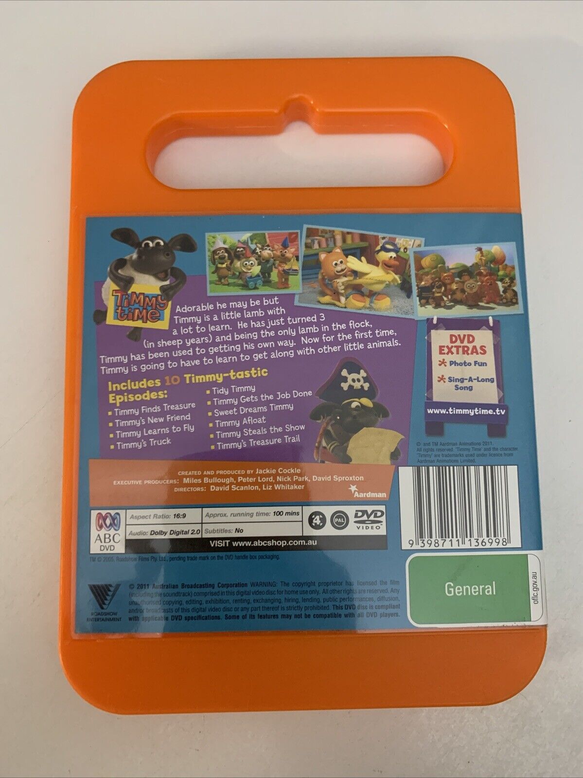 Timmy Time : Timmy Finds Treasure (DVD, 2010) Animation ABC Kids Region 4