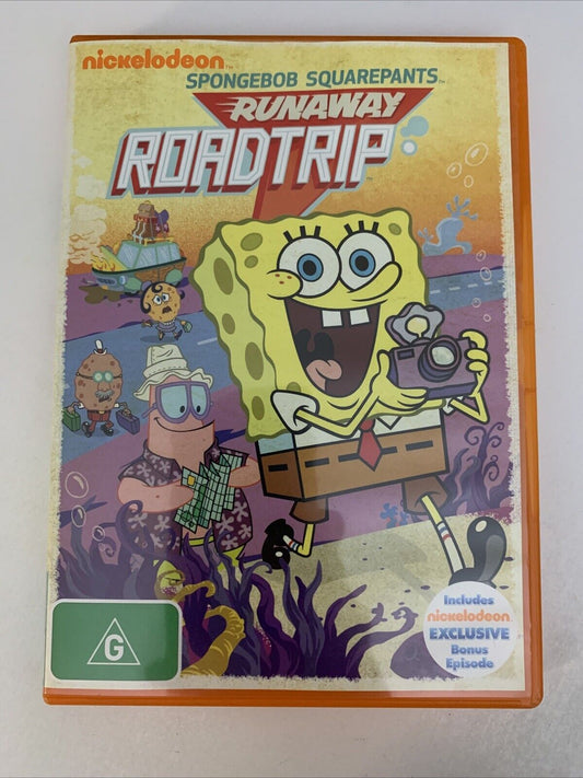 SpongeBob SquarePants : SpongeBob's Runaway Roadtrip (DVD, 2011) Region 4