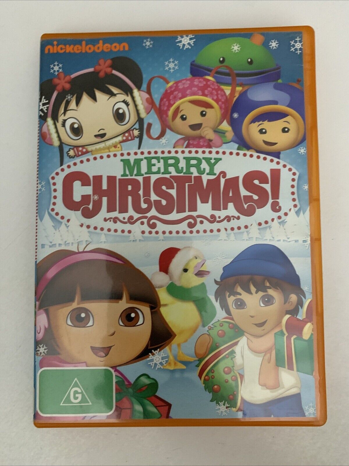 Nickelodeon Favorites Merry Christmas! (DVD, 2012) Dora Diego Wonderpets Kai-Lan