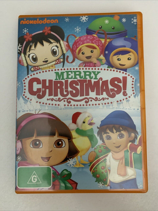 Nickelodeon Favorites Merry Christmas! (DVD, 2012) Dora Diego Wonderpets Kai-Lan