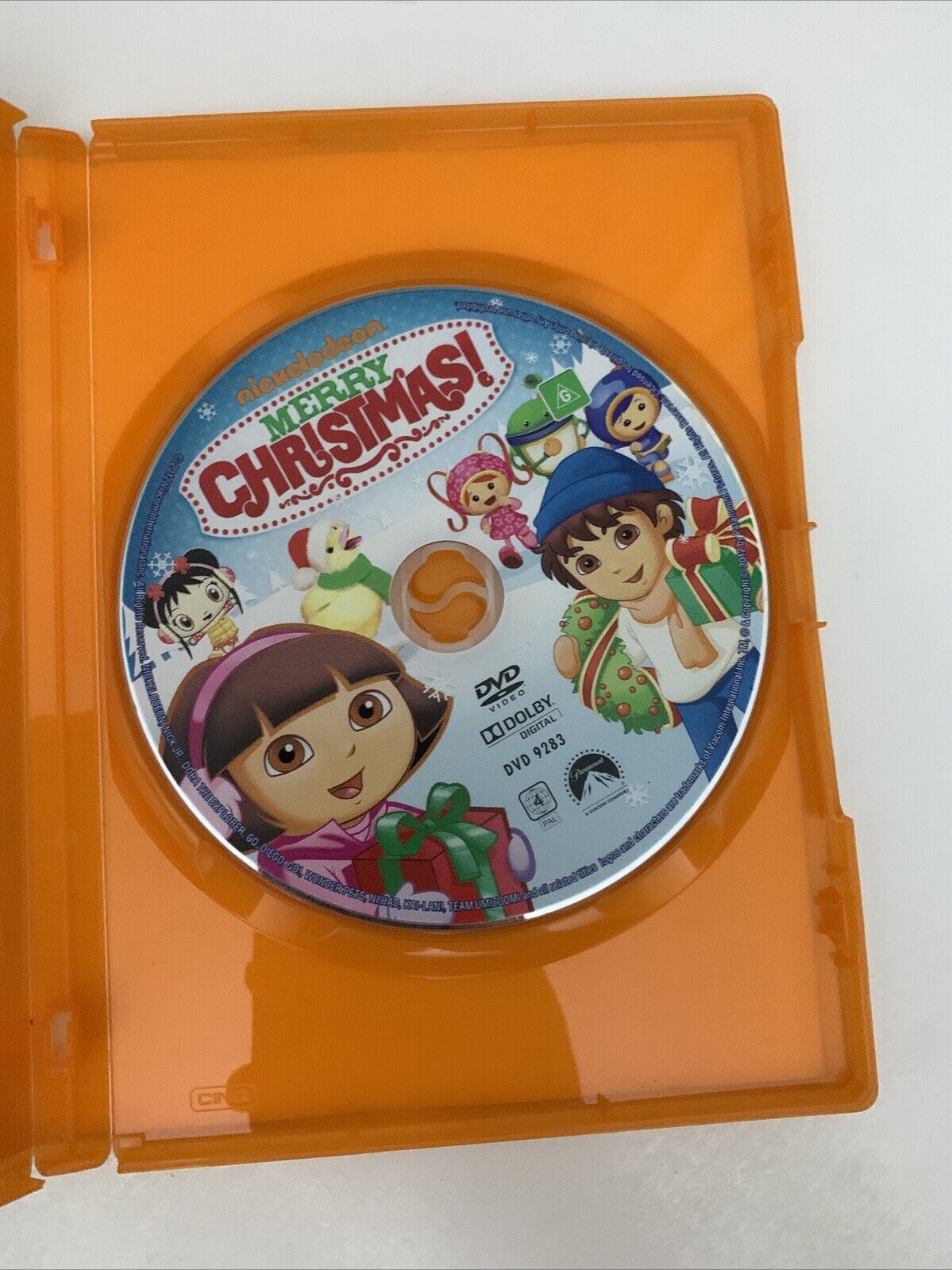 Nickelodeon Favorites Merry Christmas! (DVD, 2012) Dora Diego Wonderpets Kai-Lan
