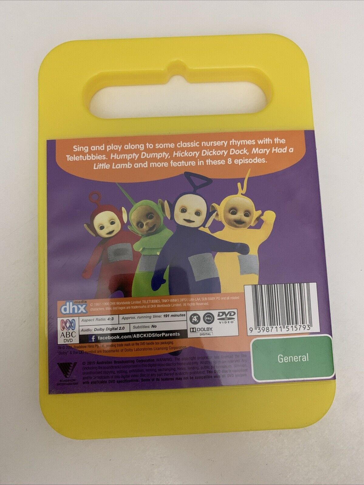 Teletubbies Nursery Rhymes (DVD, 2014) ABC For Kids  Region 4