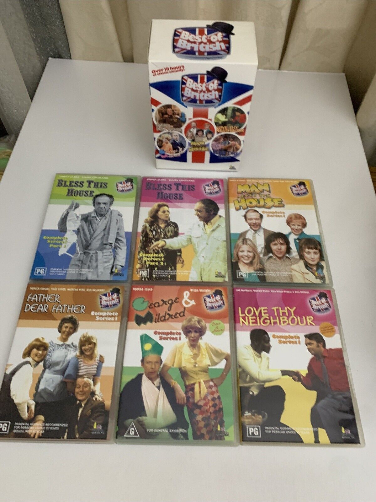 Best of British The Complete Series 1 Collection (DVD, 2005, 6-Disc) All Regions