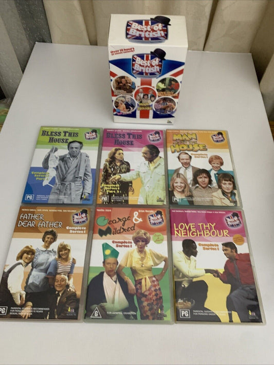 Best of British The Complete Series 1 Collection (DVD, 2005, 6-Disc) All Regions