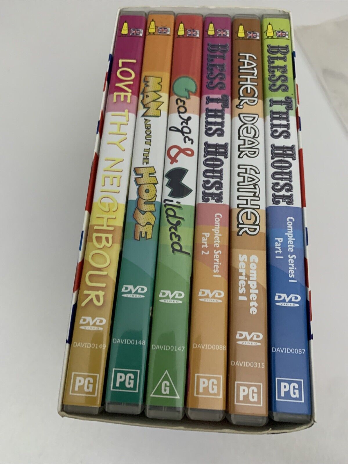 Best of British The Complete Series 1 Collection (DVD, 2005, 6-Disc) All Regions