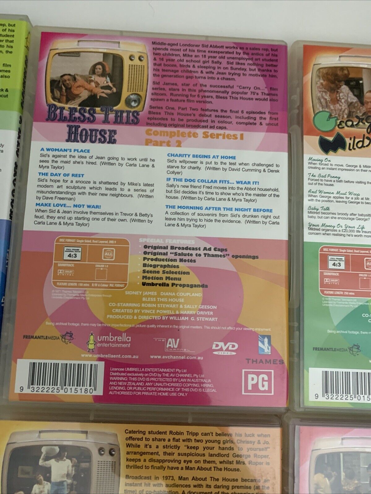 Best of British The Complete Series 1 Collection (DVD, 2005, 6-Disc) All Regions