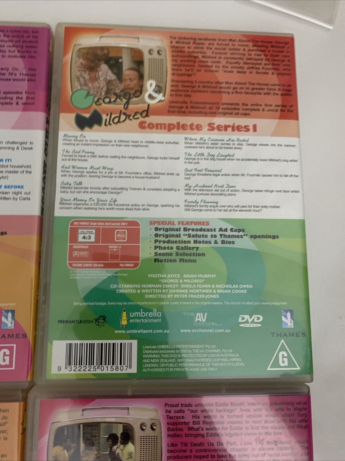 Best of British The Complete Series 1 Collection (DVD, 2005, 6-Disc) All Regions