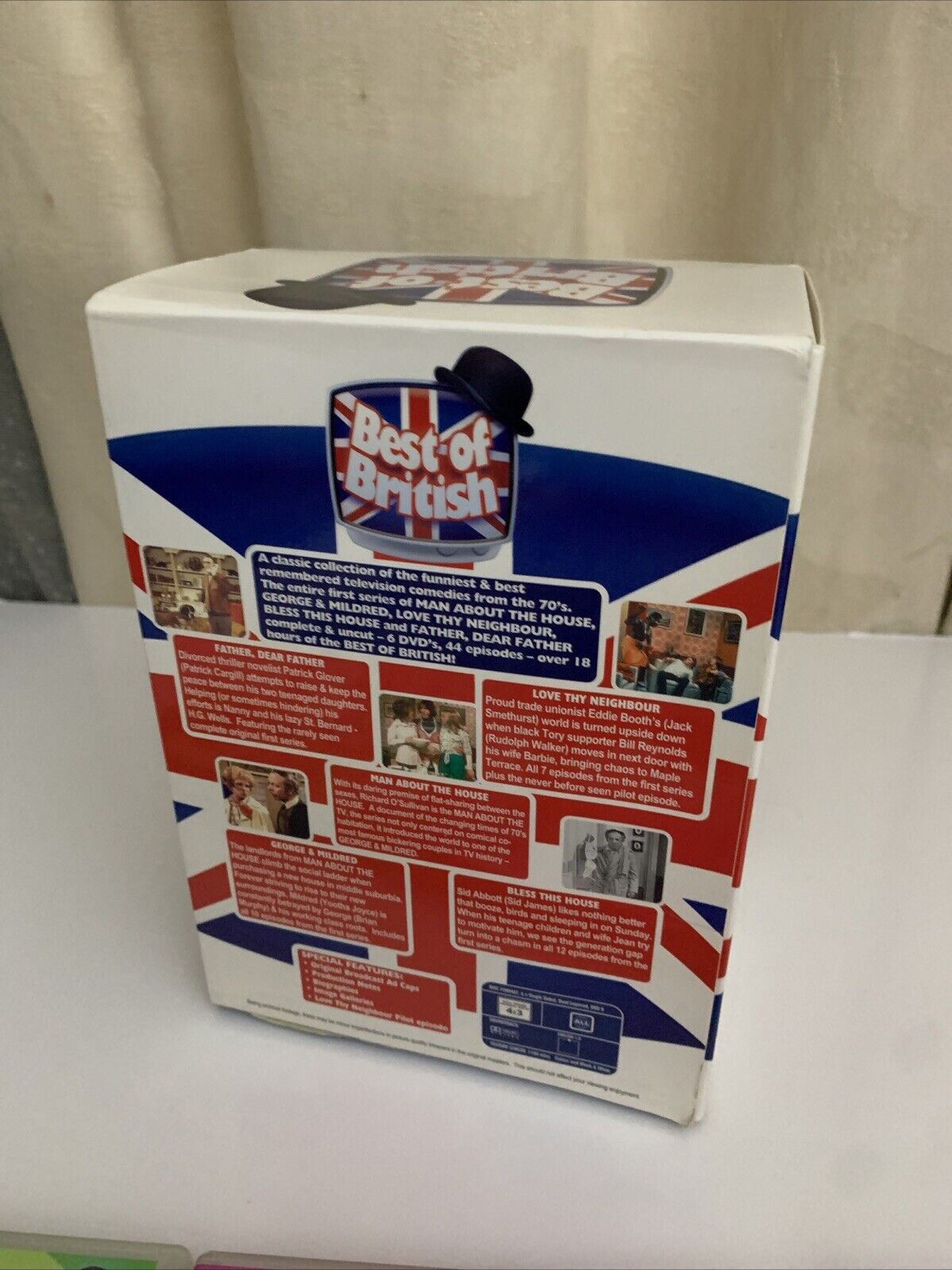 Best of British The Complete Series 1 Collection (DVD, 2005, 6-Disc) All Regions