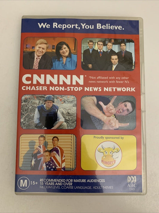 CNNNN Chaser Non-Stop New Network (DVD, 2002) Region 4