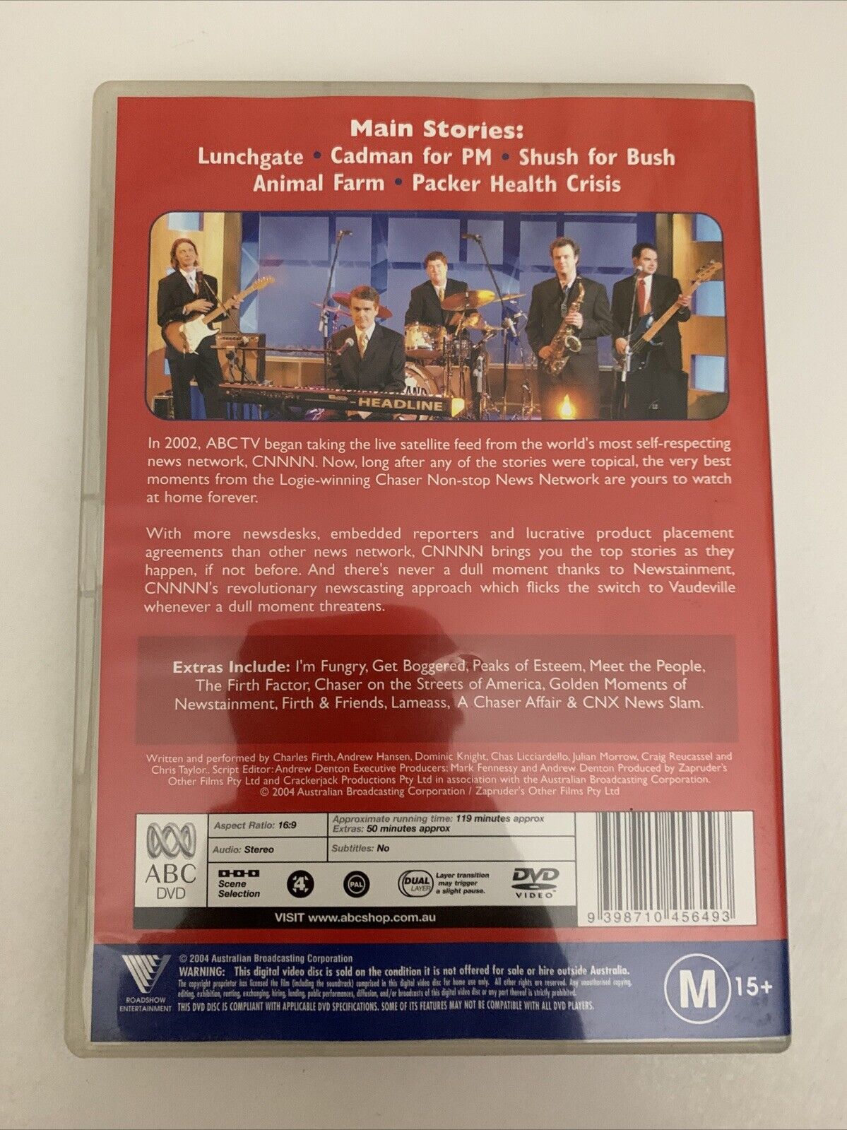 CNNNN Chaser Non-Stop New Network (DVD, 2002) Region 4