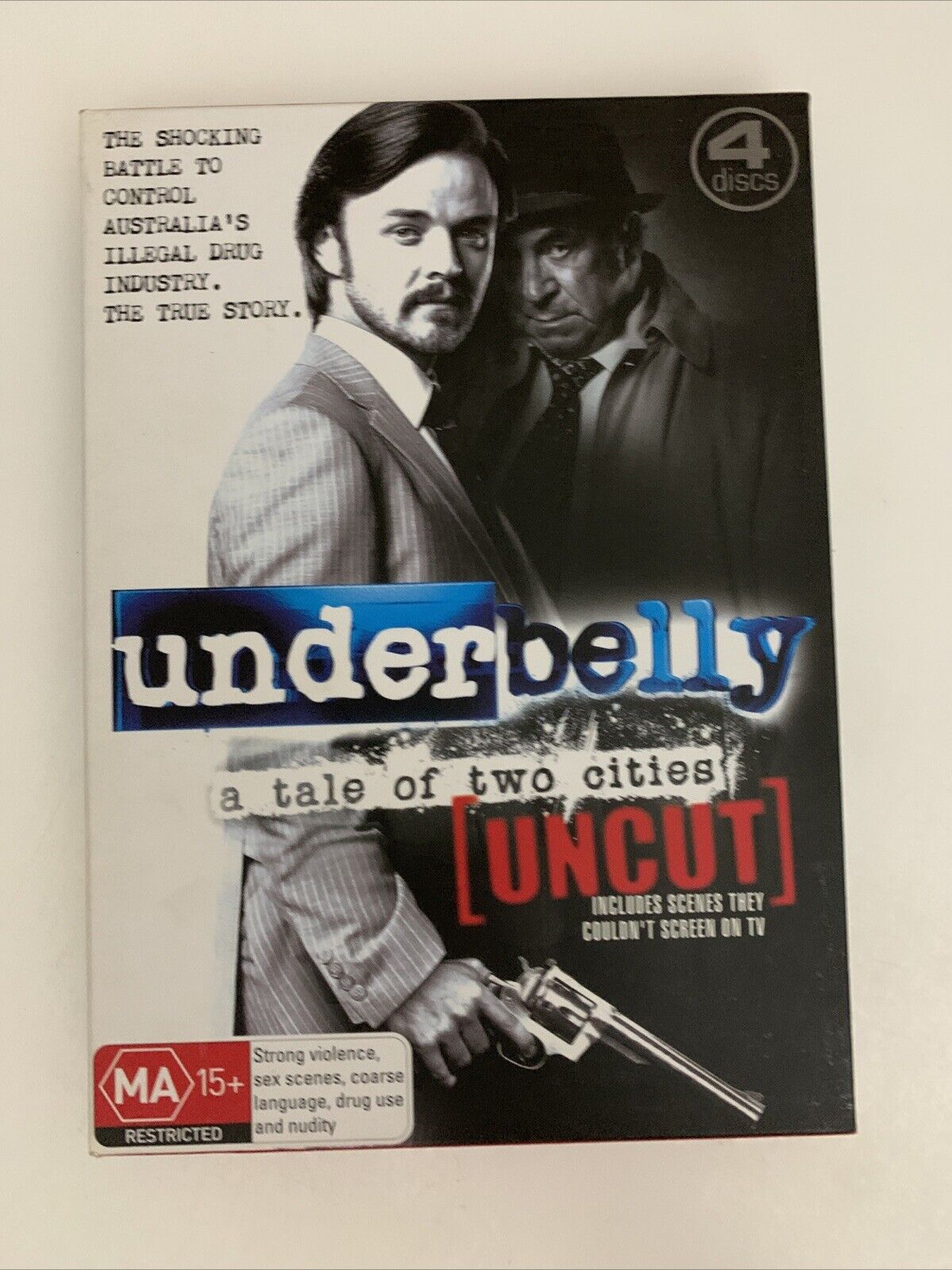 Underbelly A Tale of Two Cities (DVD, 2008, 4-Disc Set) Region 4