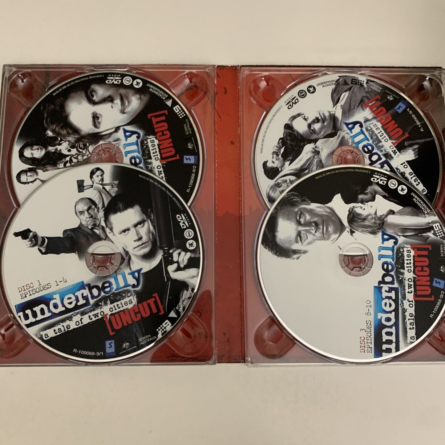 Underbelly A Tale of Two Cities (DVD, 2008, 4-Disc Set) Region 4
