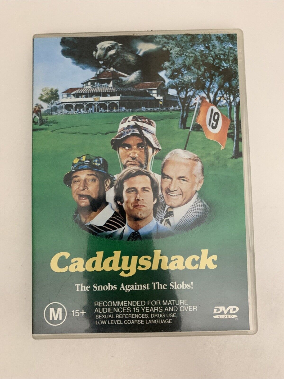 Caddyshack (DVD, 1980) Rodney Dangerfield, Chevy Chase, Bill Murray  Region 4