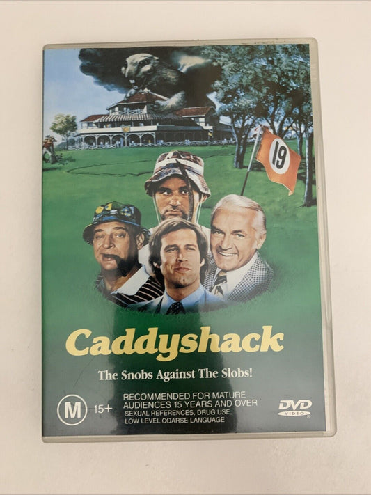 Caddyshack (DVD, 1980) Rodney Dangerfield, Chevy Chase, Bill Murray  Region 4