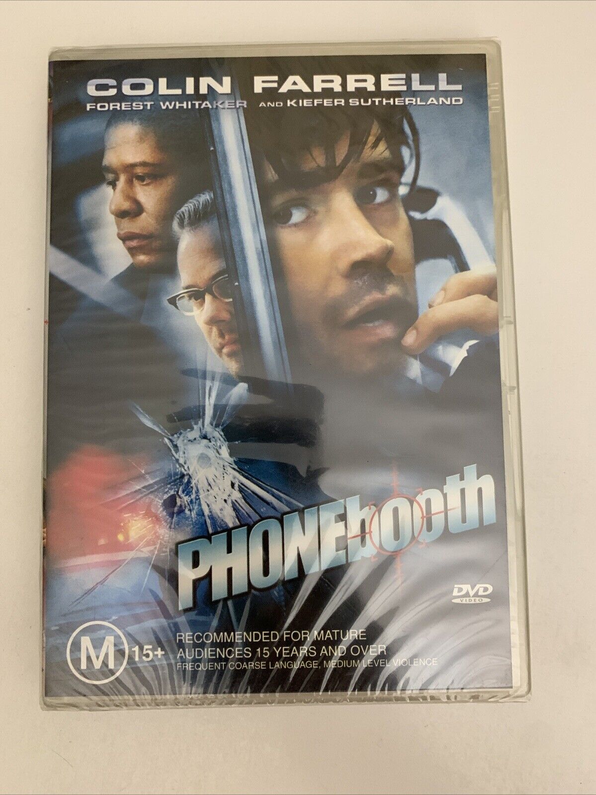 Phone Booth (DVD, 2003) Colin Farrell, Forest Whitaker Region 4  NEW Sealed