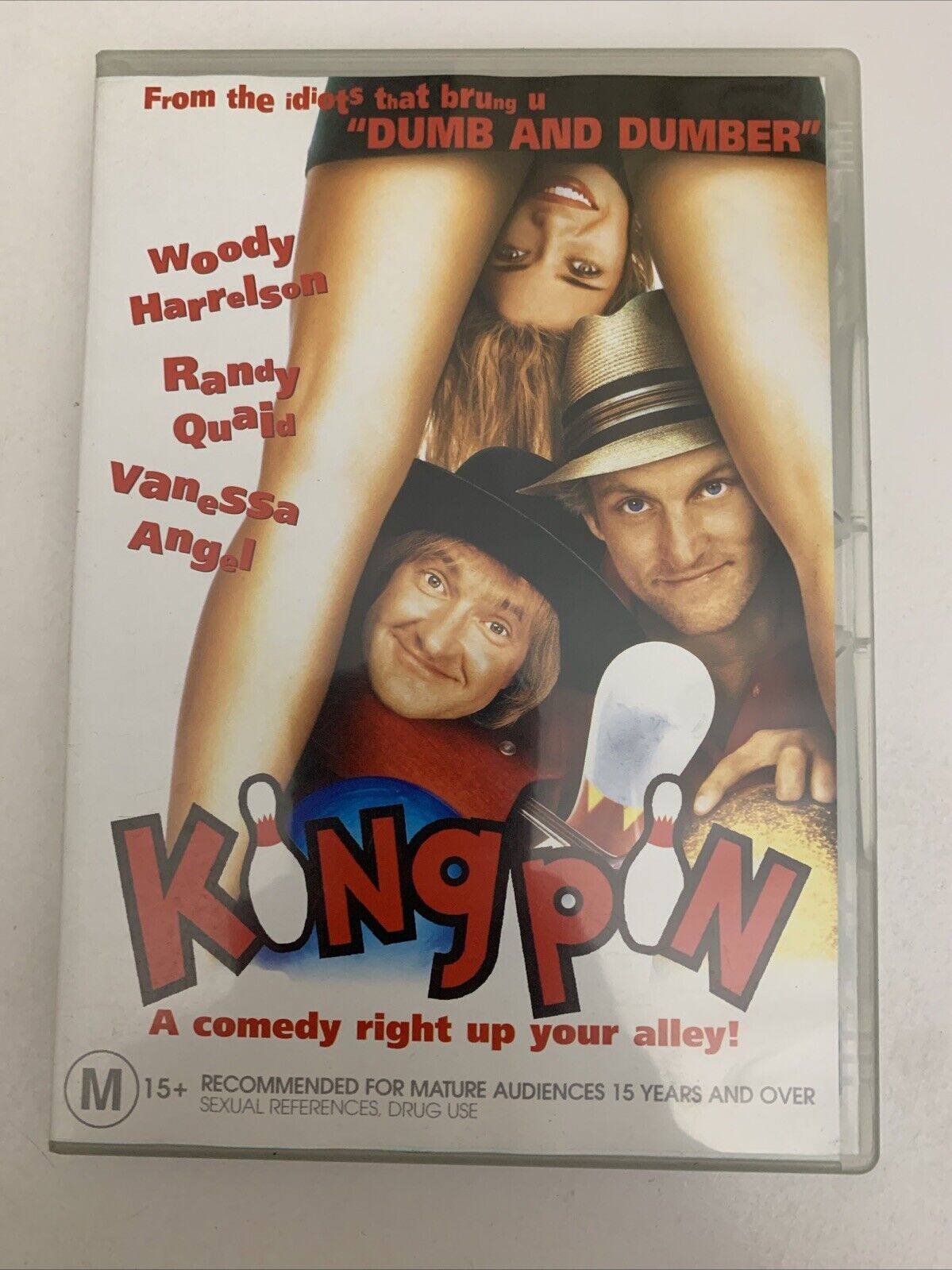 Kingpin (DVD, 1996) Woody Harrelson, Randy Quaid, Bill Murray  Region 4