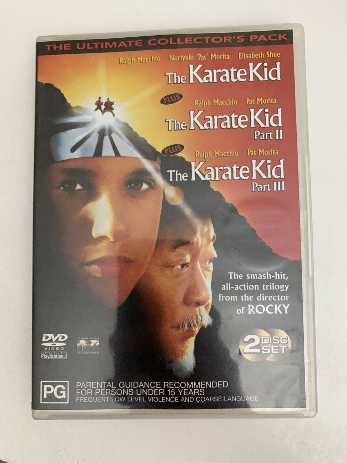 The Karate Kid I, II, III Collector's Pack (DVD, 1984-1989) Ralph Machio Region4