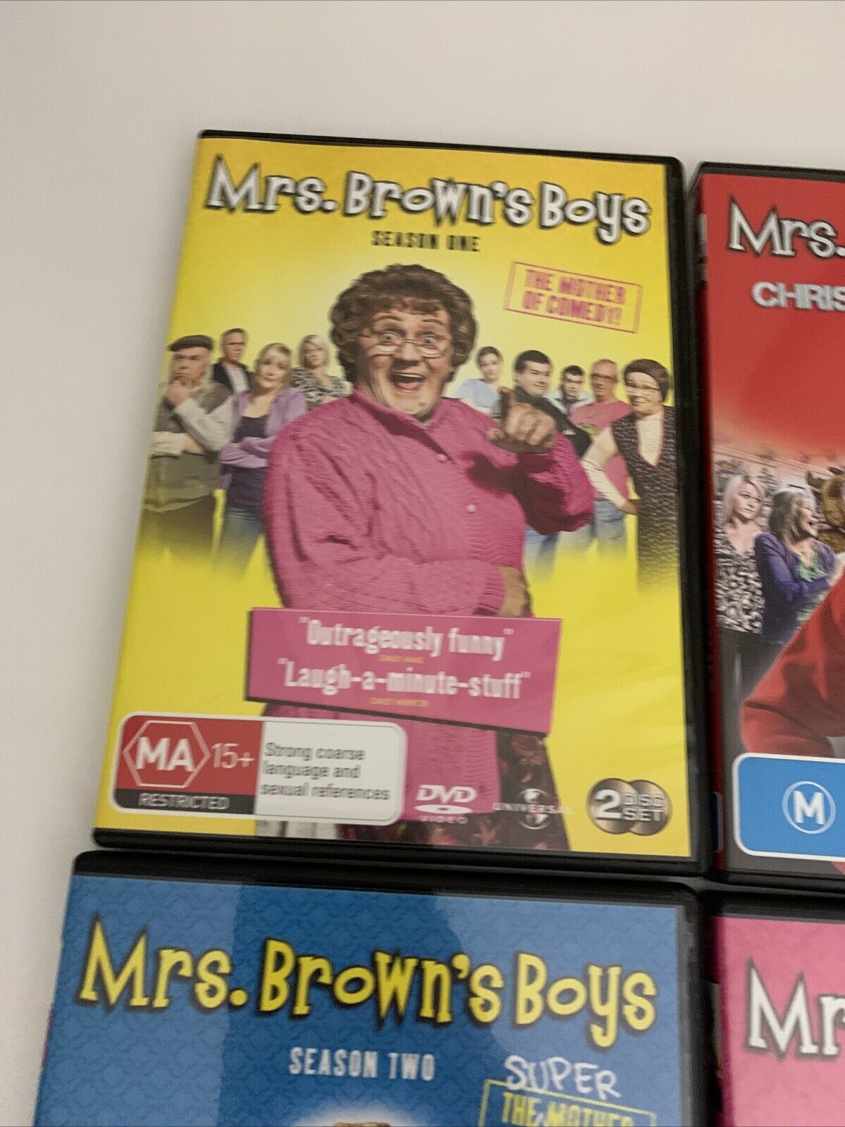 Mrs. Brown's Boys Big Box : Series 1-3 Complete + Christmas (DVD) Region 4
