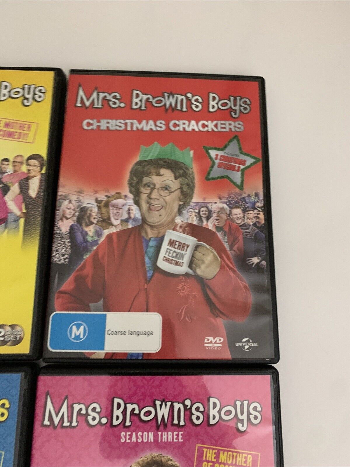 Mrs. Brown's Boys Big Box : Series 1-3 Complete + Christmas (DVD) Region 4