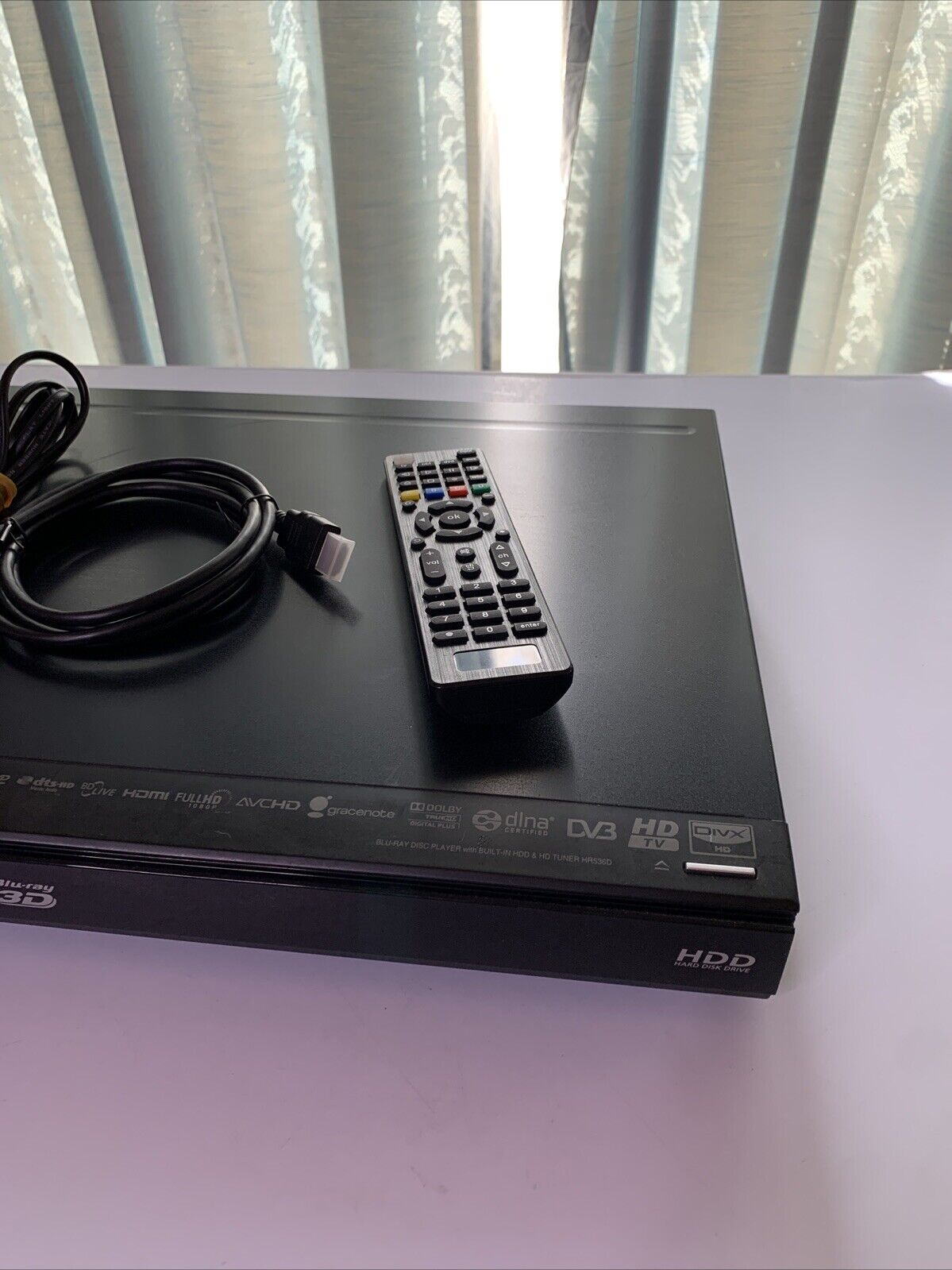 LG 3D Bluray DVD Player HDD & HD Tuner HR536D Region B & 4