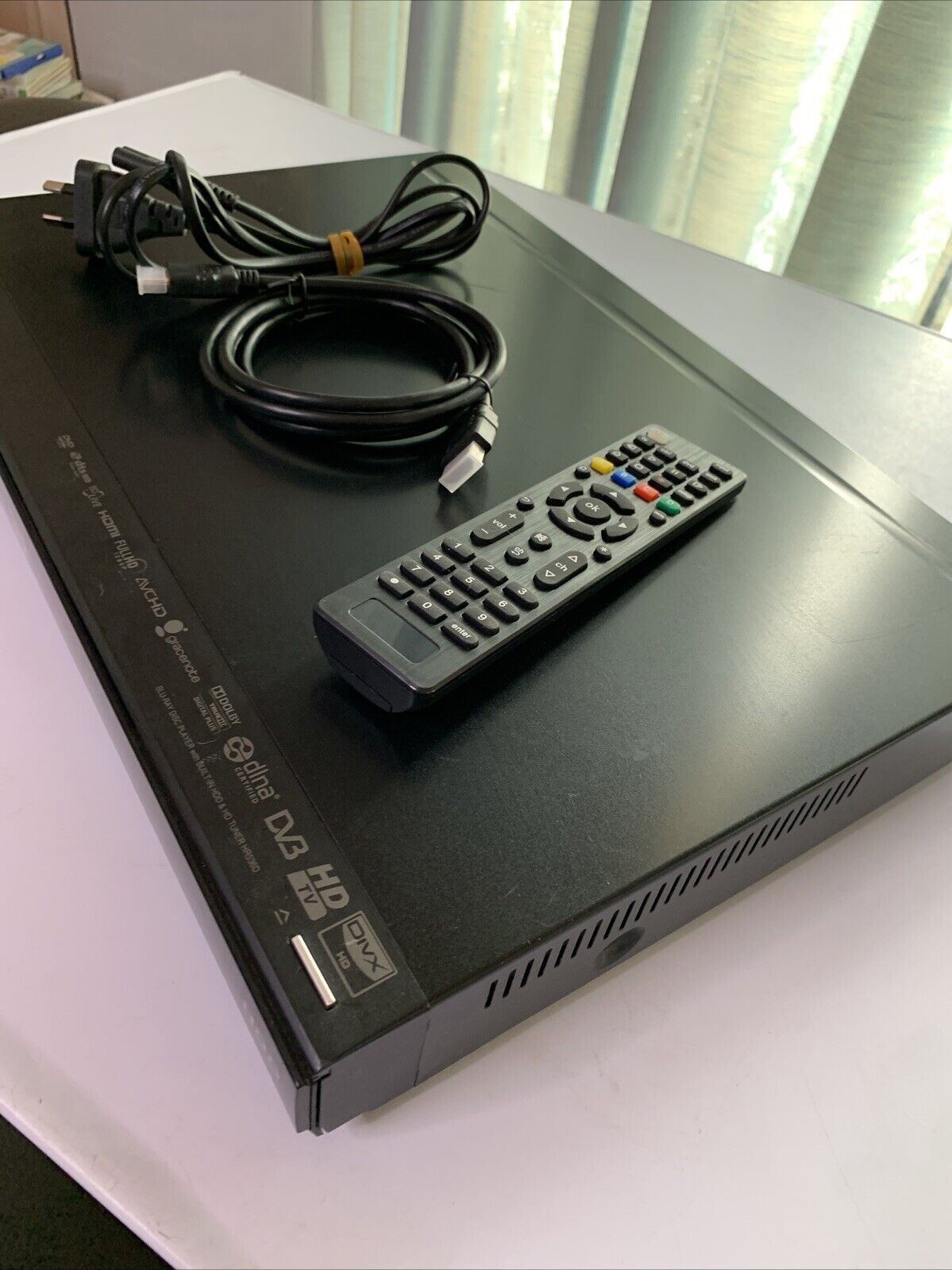 LG 3D Bluray DVD Player HDD & HD Tuner HR536D Region B & 4