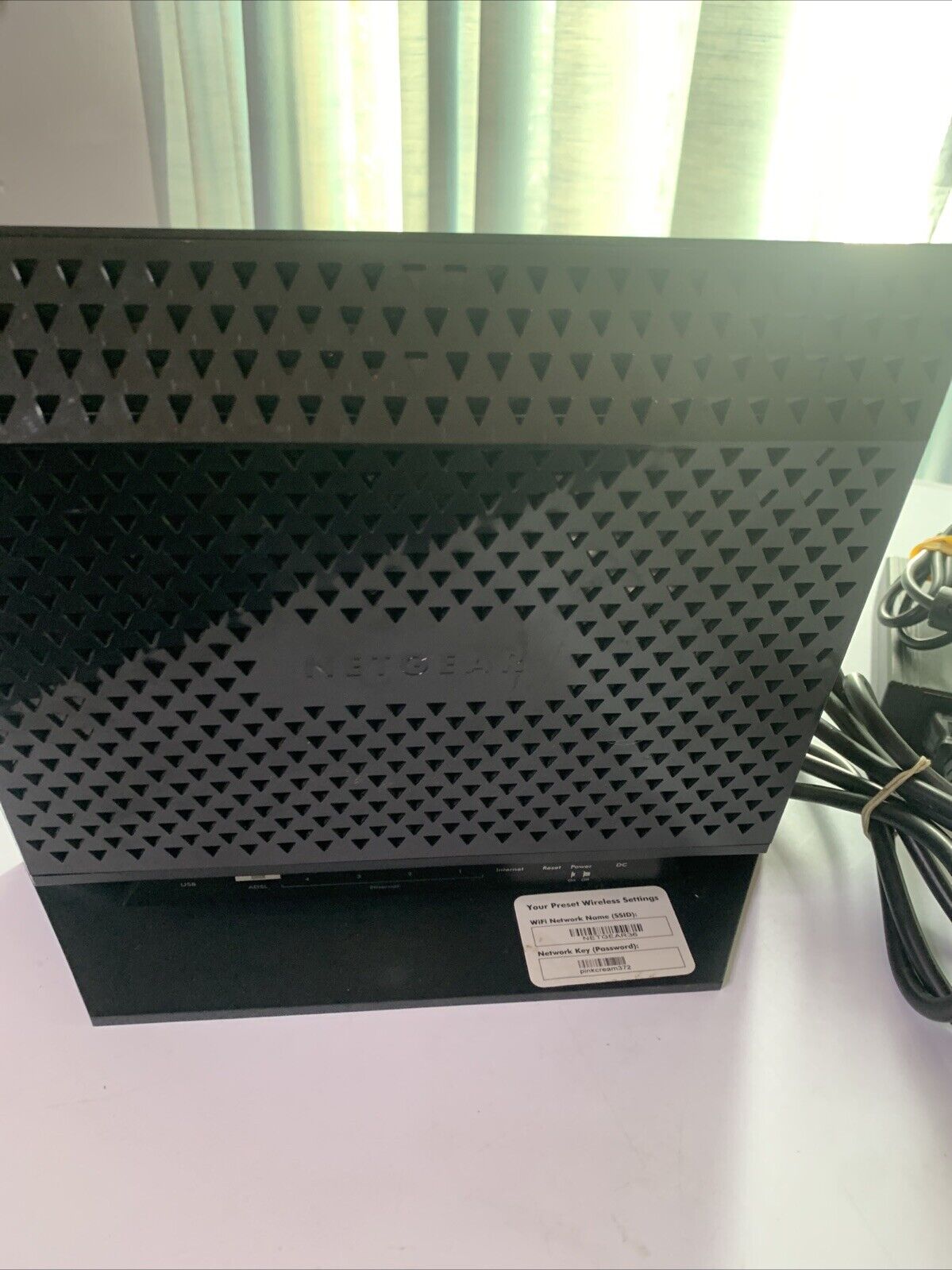 Netgear D6300 Wireless Dual Band Gigabit Wi-Fi AC1600 Modem Router NBN Ready