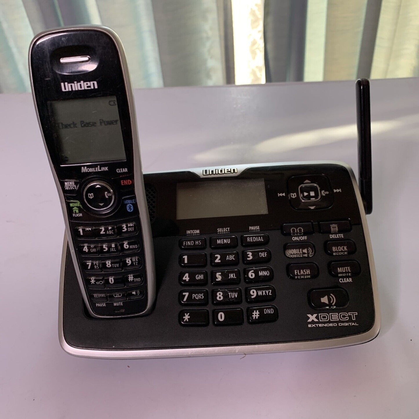 Uniden XDECT 8155 Cordless Phone with Bluetooth Connectivity NBN Compatible